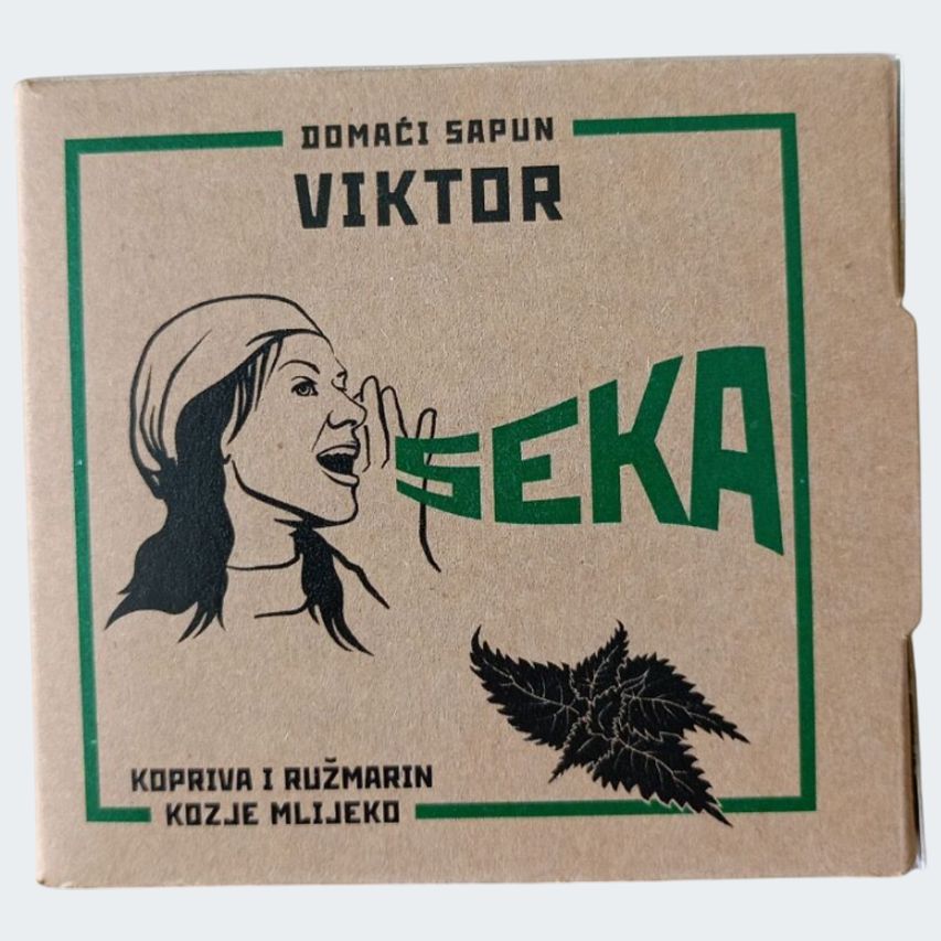 VIKTOR Jabón Natural con Aceite Esencial de Romero
