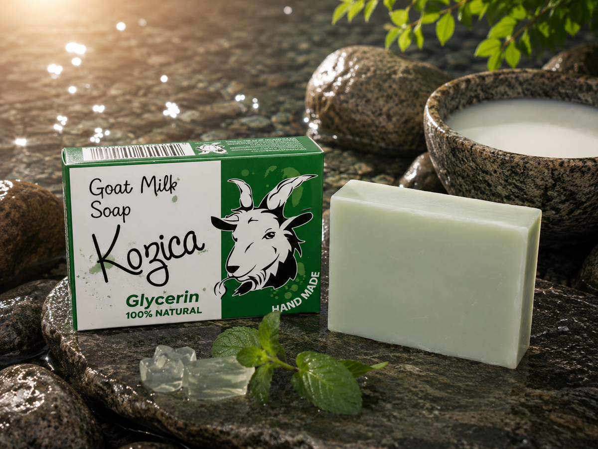 GOAT MILK SOAP WITH ADDED GLYCERINE