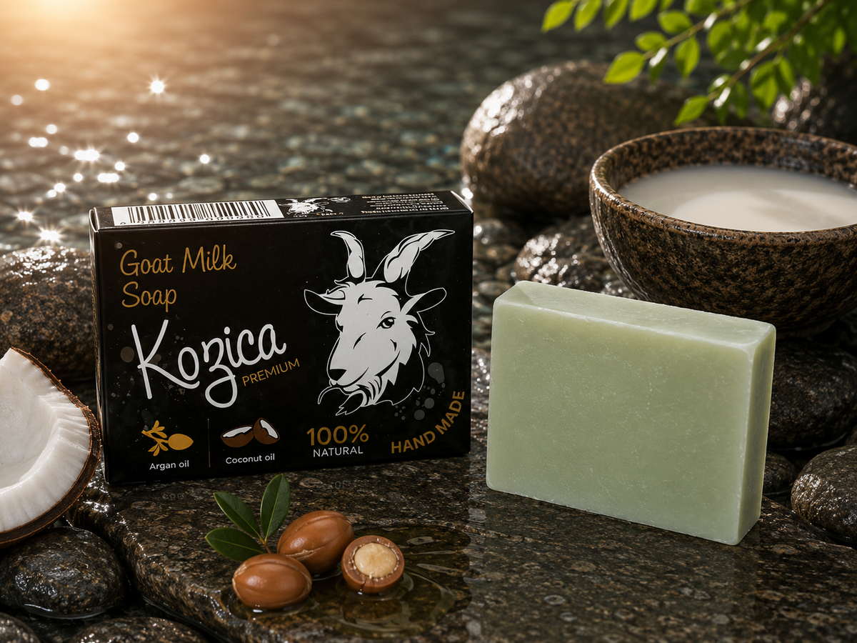 GOAT MILK PREMIUM SOAP WITH ARGAN & COCONUT OIL